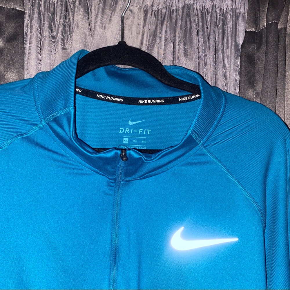 Nike dri fit running half zip